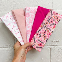 Load image into Gallery viewer, Breast Cancer Wired Headwraps